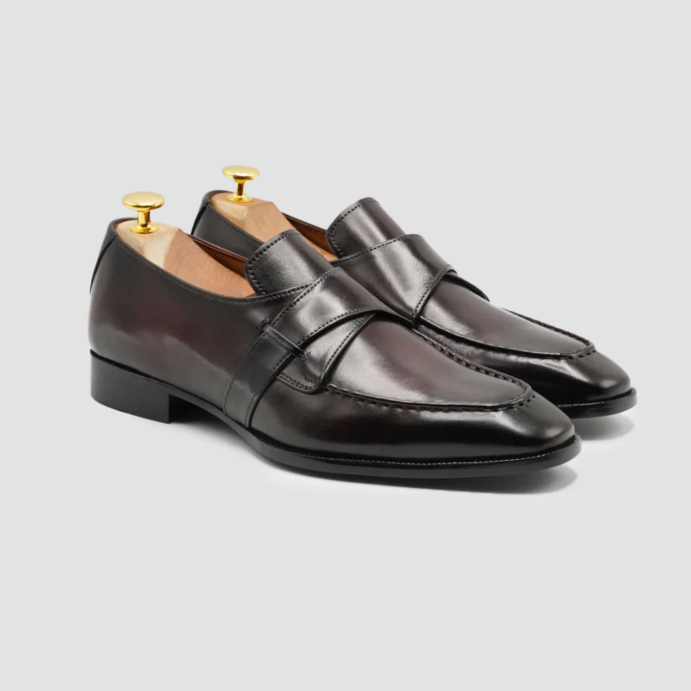 Leaury™ Calf Leather Formal Loafers
