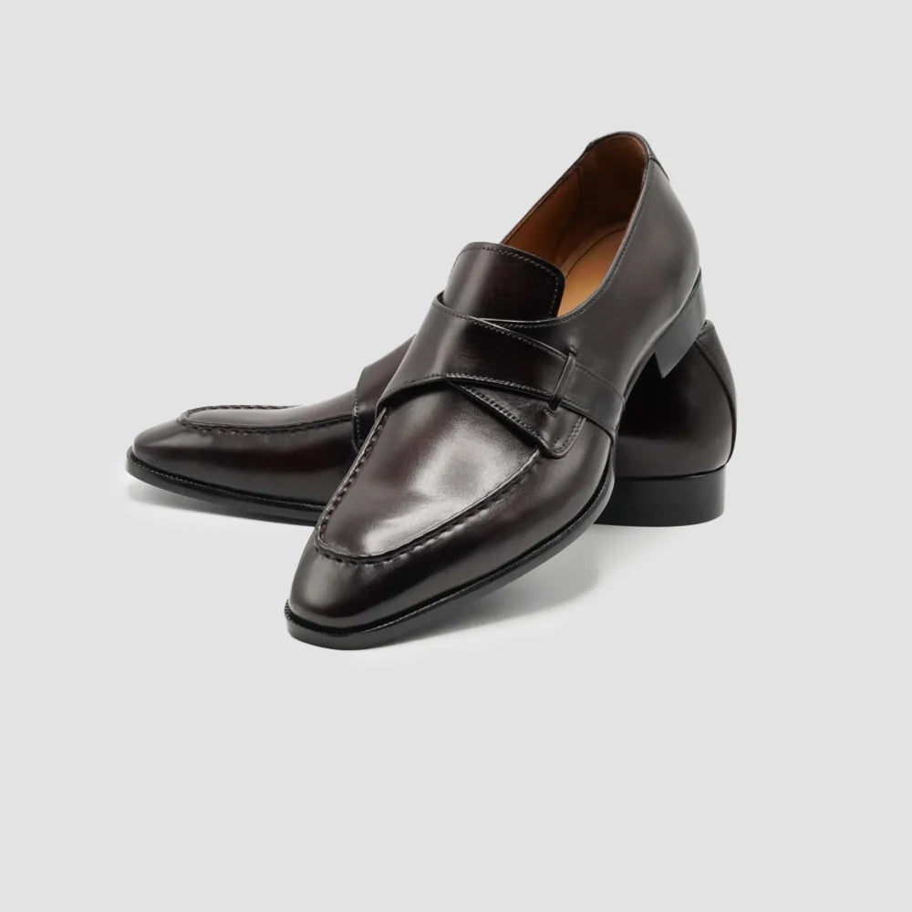 Leaury™ Calf Leather Formal Loafers