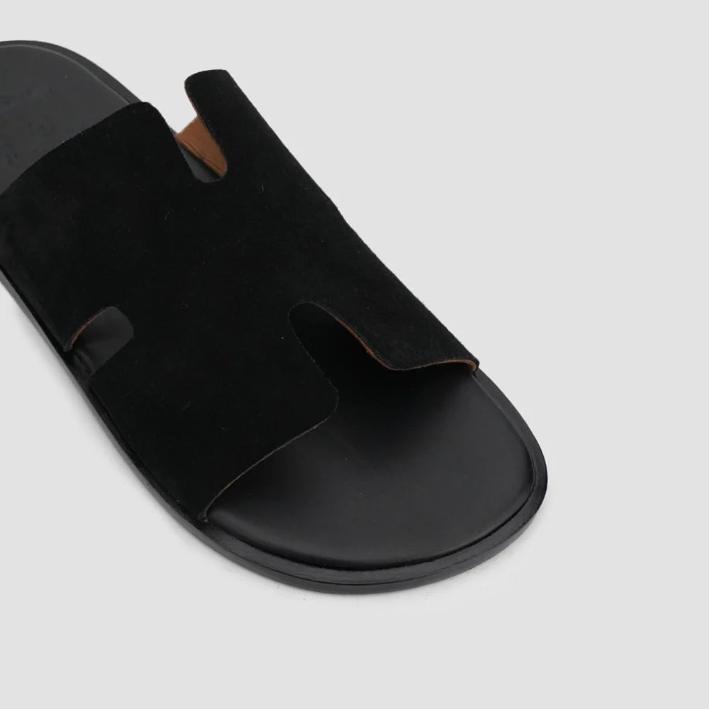 Leaury™ Cow Suede Leather Sandals