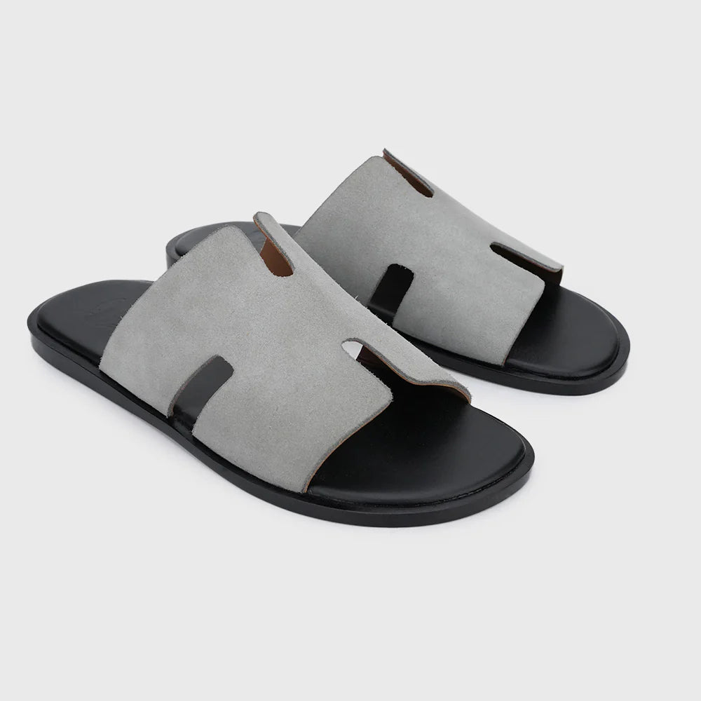 Leaury™ Cow Suede Leather Sandals