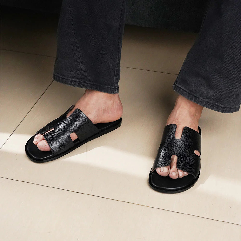 Leaury™ Cow Mild Leather Sandals