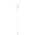 Cross Rosary Pendant Necklace