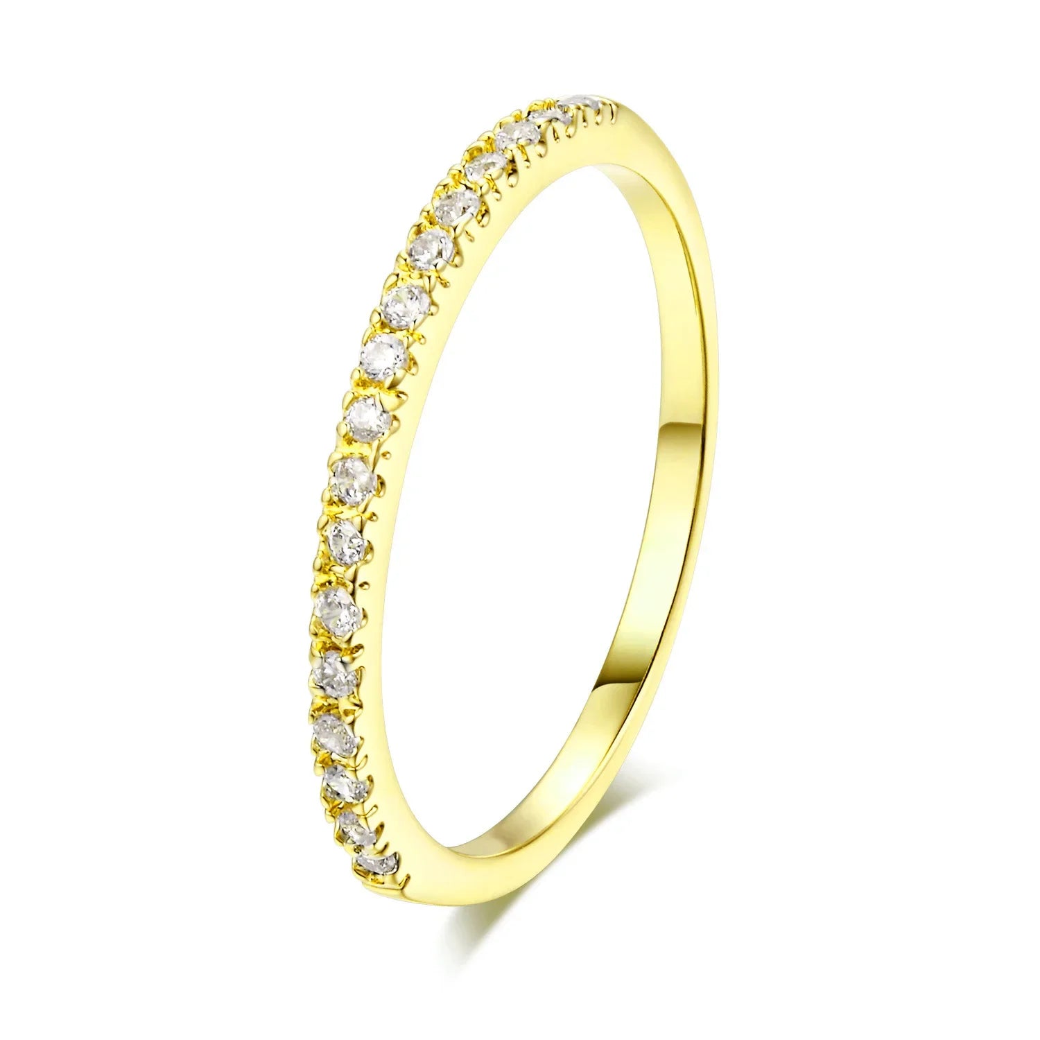Micro Pave Zircon Ring