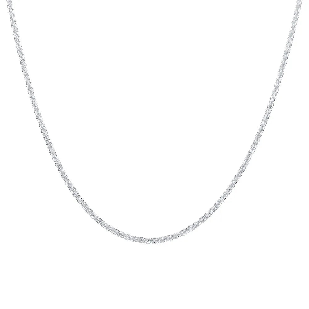 Minimal Sparkle Clavicle Necklace