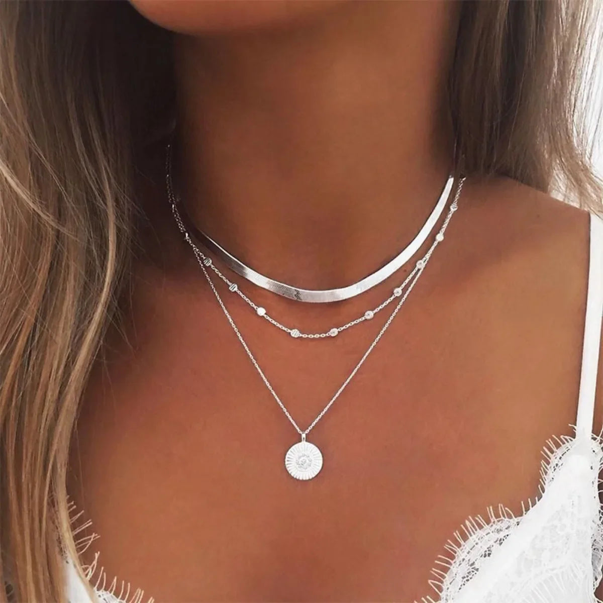 Multi Layer Chain Necklace