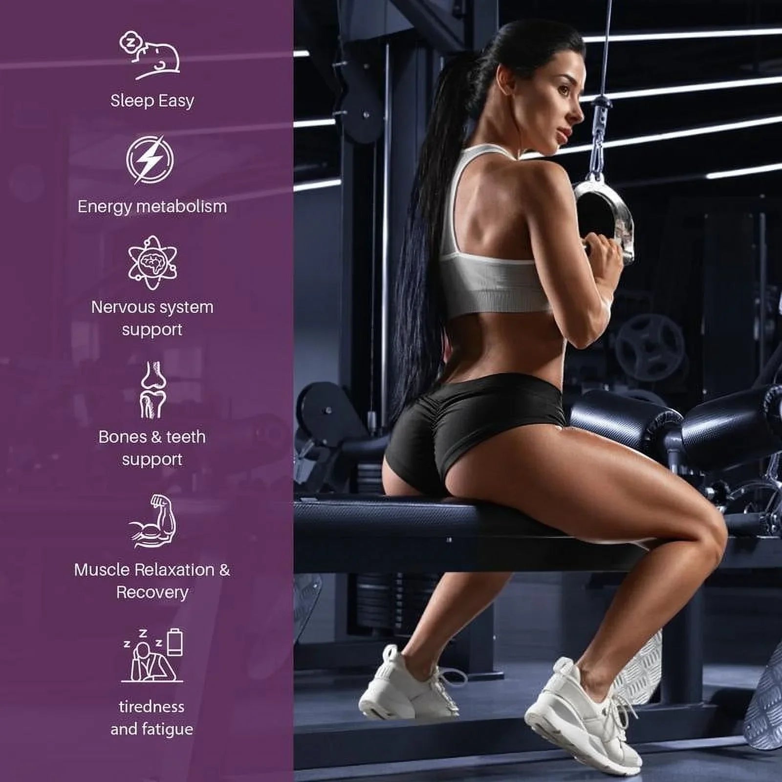 Lederly London® Magnesium 12-in-1 Complex: Sleep, Stress Relief & Heart Support