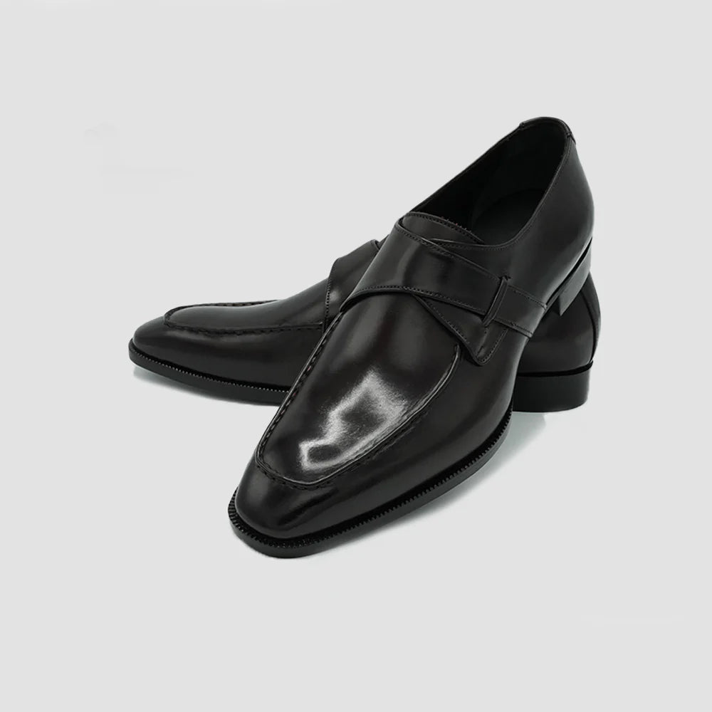 Leaury™ Calf Leather Formal Loafers
