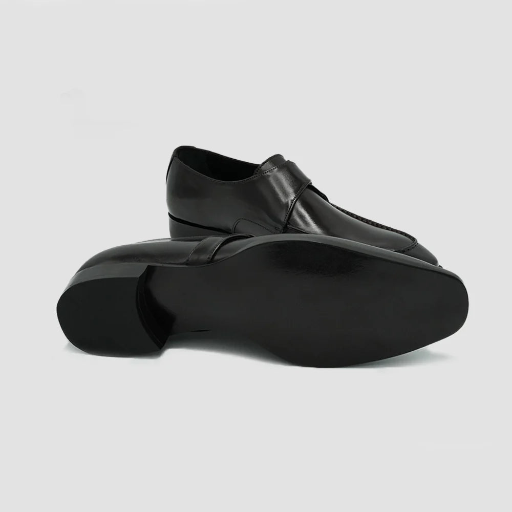 Leaury™ Calf Leather Formal Loafers