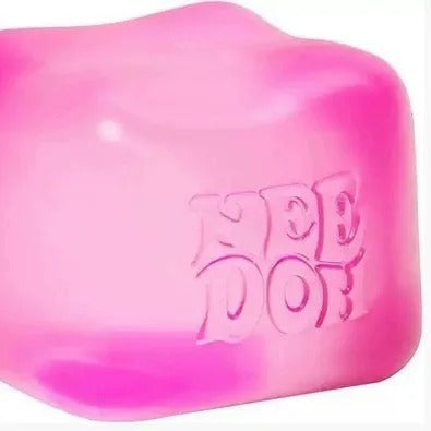 NeeDoh Nice Cube | Stress Ball Sensory Squeeze Toy Fidget Velvet | fuzzy ball | jelly fish | Texture Squishy