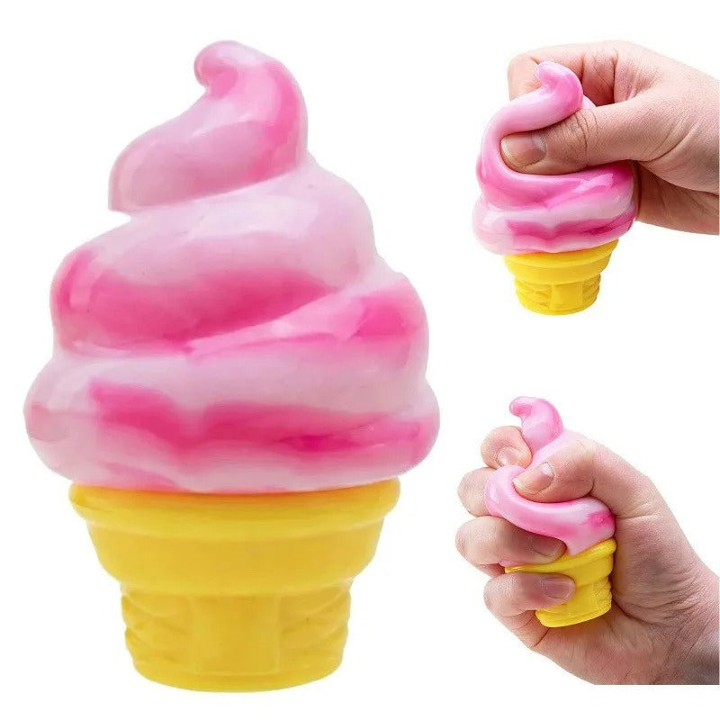 NeeDoh Nice Cube | Stress Ball Sensory Squeeze Toy Fidget Velvet | fuzzy ball | jelly fish | Texture Squishy