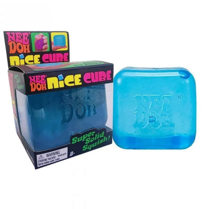 NeeDoh Nice Cube | Stress Ball Sensory Squeeze Toy Fidget Velvet | fuzzy ball | jelly fish | Texture Squishy